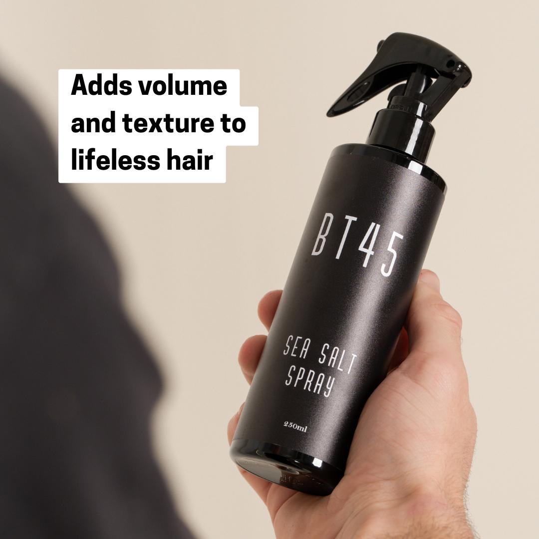 Sea Salt Spray adds volume and texture