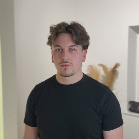 BT45 Sea Salt Spray styled long hair result